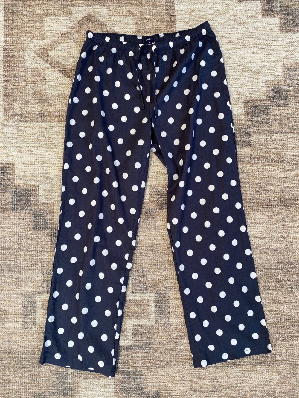 GapBody Cotton Poplin Polka Dot Pajama Pants